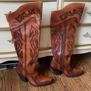 Dan Post chestnut Seductress Leather